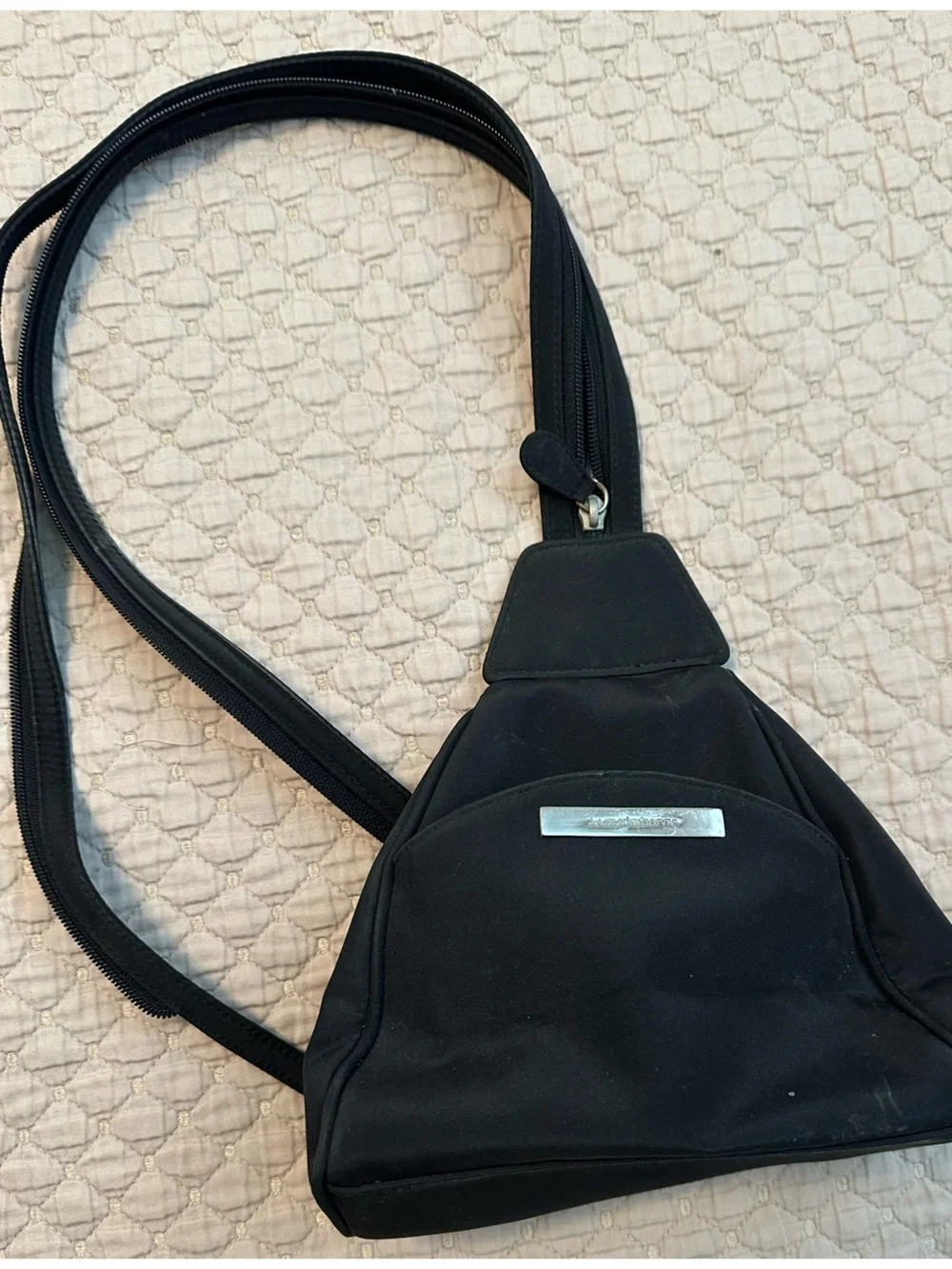 Liz Claiborne Black Sling Crossbody Bag